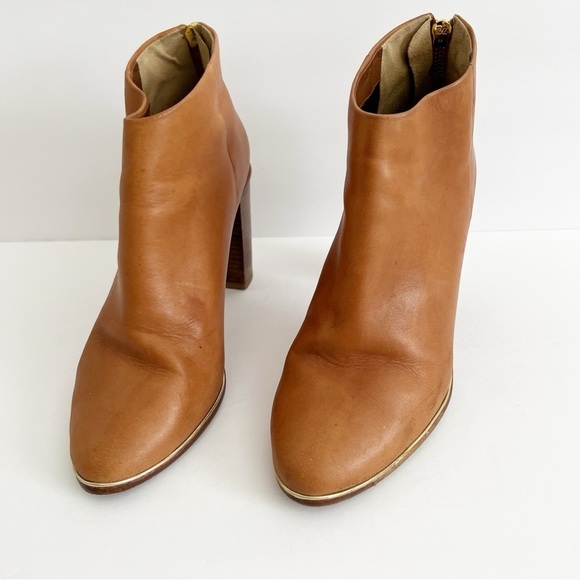 Ted Baker Vaully Tan Leather Bootie size 40 (8.5) - Picture 2 of 11